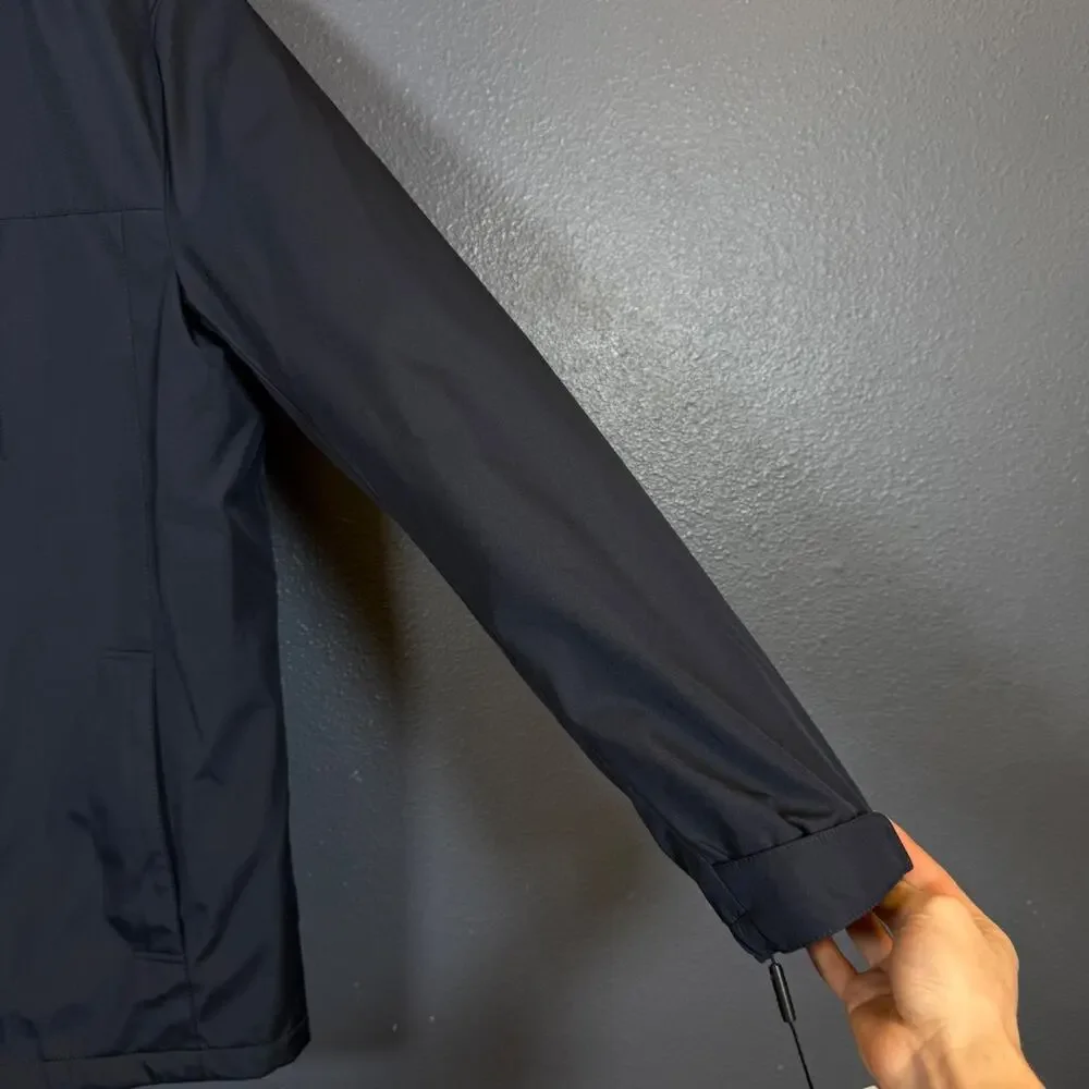 Calvin Klein S men’s blue parka down Winter Jacket Hooded Fleece